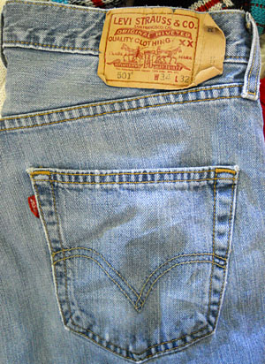 Bulk Vintage Clothing- wholesale: Levis 501 505 517 (500 series) Jeans
